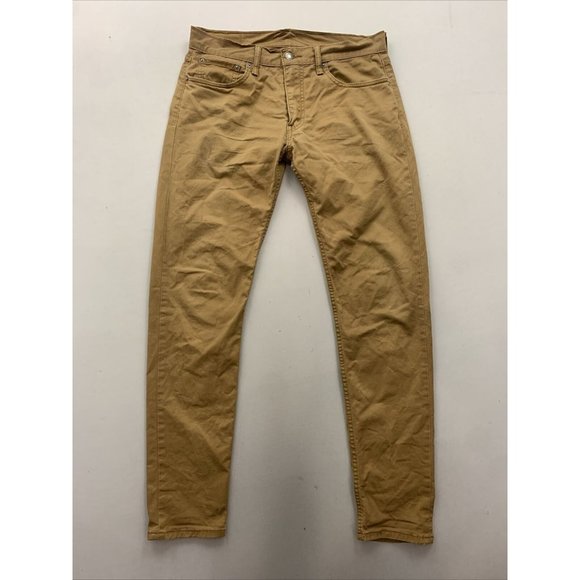 Levi's Other - Levi's 512 Men's Beige Slim Taper Fit Jeans Size 32x34